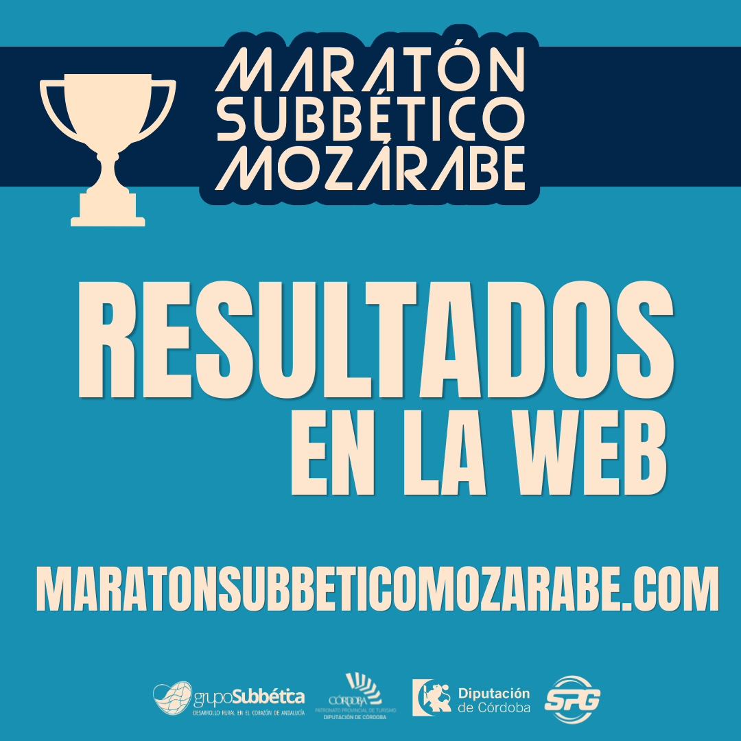 resultados Maraton Subbetico Mozarabe
